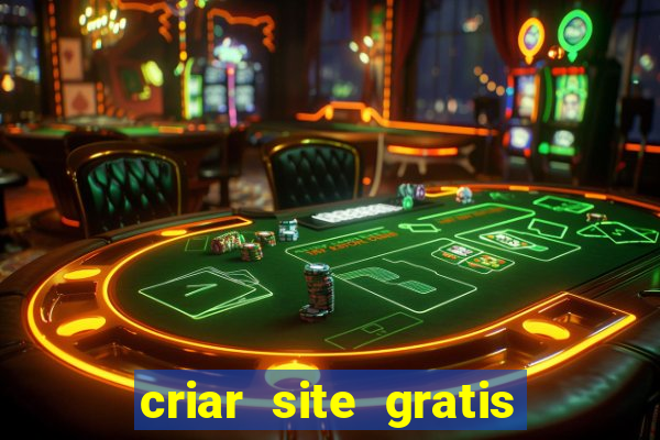 criar site gratis de jogos